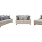 Traemore Sofa, Loveseat, Chair and Ottoman