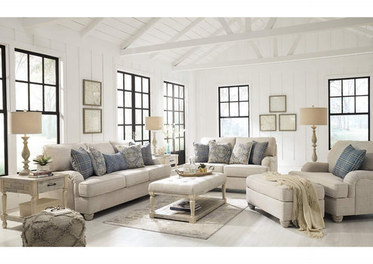 Traemore Sofa, Loveseat, Chair and Ottoman