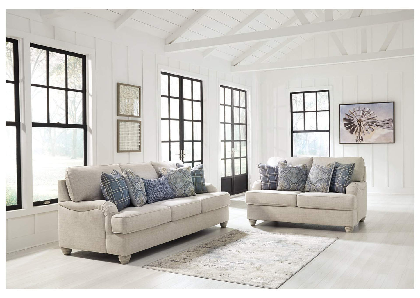 Traemore Sofa and Loveseat