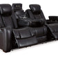 Dual Power Reclining Sofa and Loveseat Set