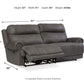 Austere Reclining Sofa
