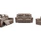 Stoneland Reclining Sofa, Loveseat and Recliner Set