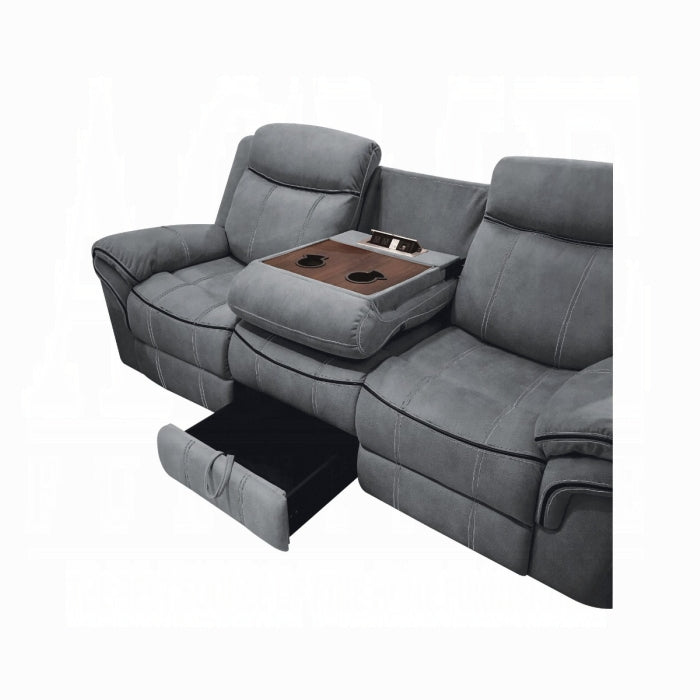 Zubaida Motion Sofa & Console W/USB