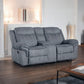 Zubaida Motion Loveseat & Console W/USB