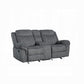 Zubaida Motion Loveseat & Console W/USB