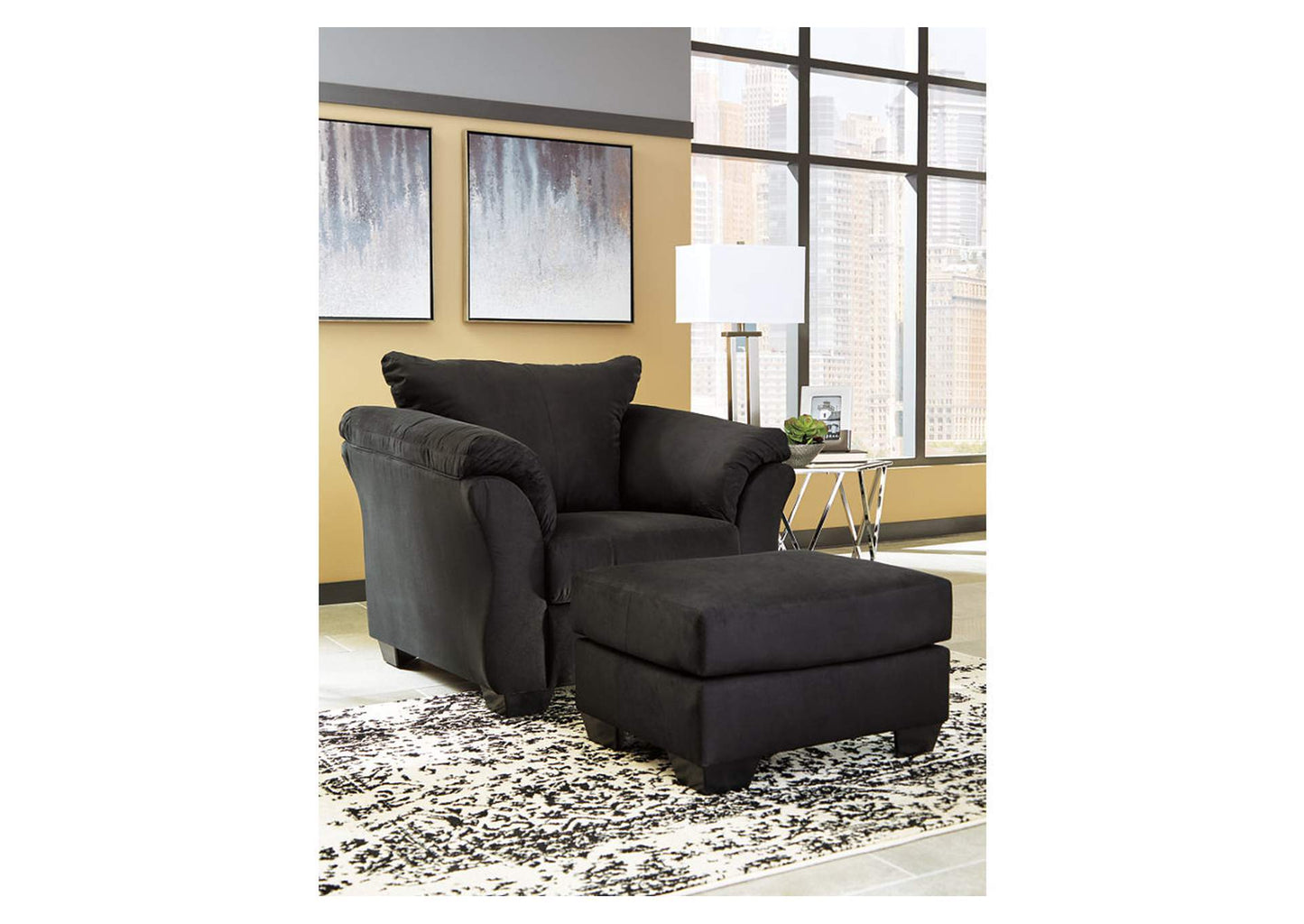 Darcy Chair and Ottoman