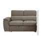 2-Piece Sectional with Adjustable Headrests, Pull-out Bed and Right Chaise with Hidden Storage