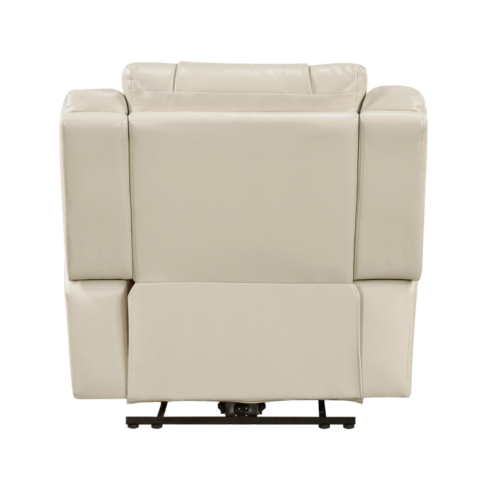 Power Reclining Chair with LED and Charging Ports