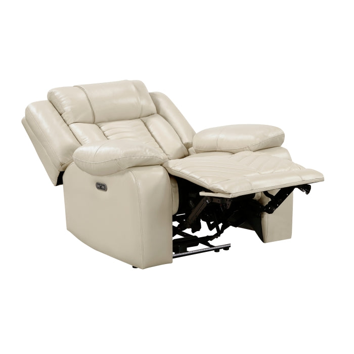 Power Reclining Chair with LED and Charging Ports
