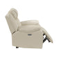 Power Reclining Chair with LED and Charging Ports