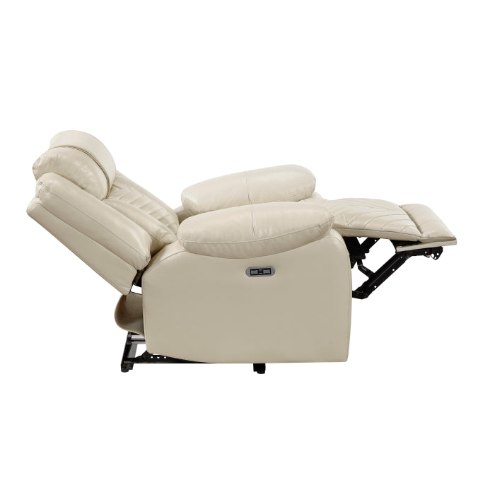 Power Reclining Chair with LED and Charging Ports