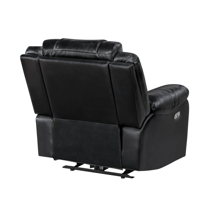 Power Reclining Chair with LED and Charging Ports