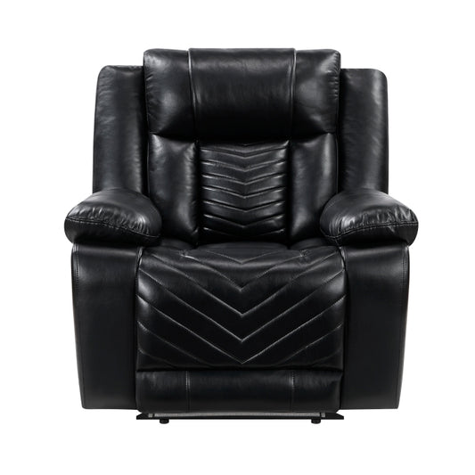 Power Reclining Chair with LED and Charging Ports