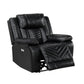 Power Reclining Chair with LED and Charging Ports