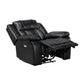 Power Reclining Chair with LED and Charging Ports