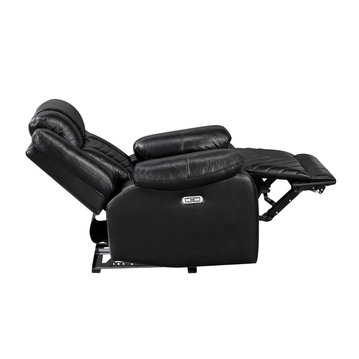 Power Reclining Chair with LED and Charging Ports