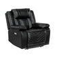 Power Reclining Chair with LED and Charging Ports