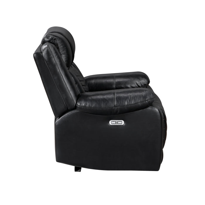 Power Reclining Chair with LED and Charging Ports