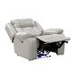 Power Reclining Chair with LED and Charging Ports