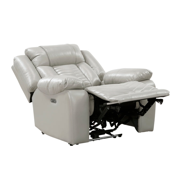 Power Reclining Chair with LED and Charging Ports