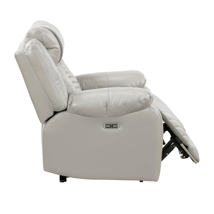 Power Reclining Chair with LED and Charging Ports