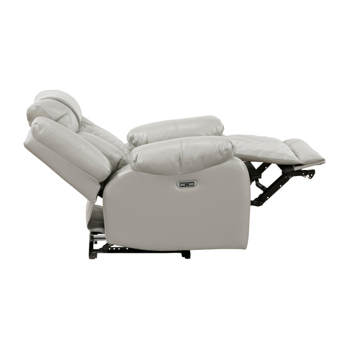Power Reclining Chair with LED and Charging Ports