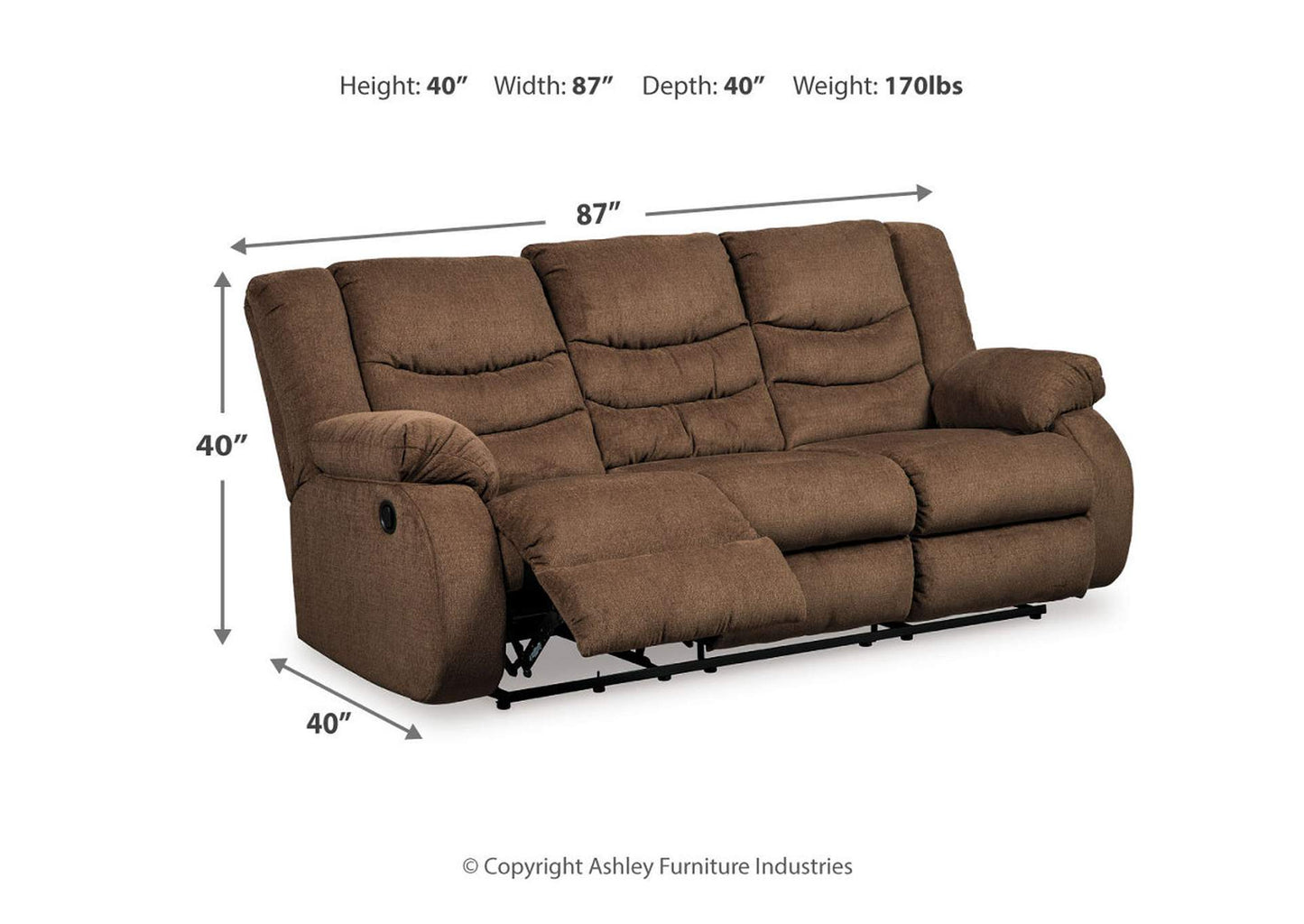 Tulen Reclining Sofa