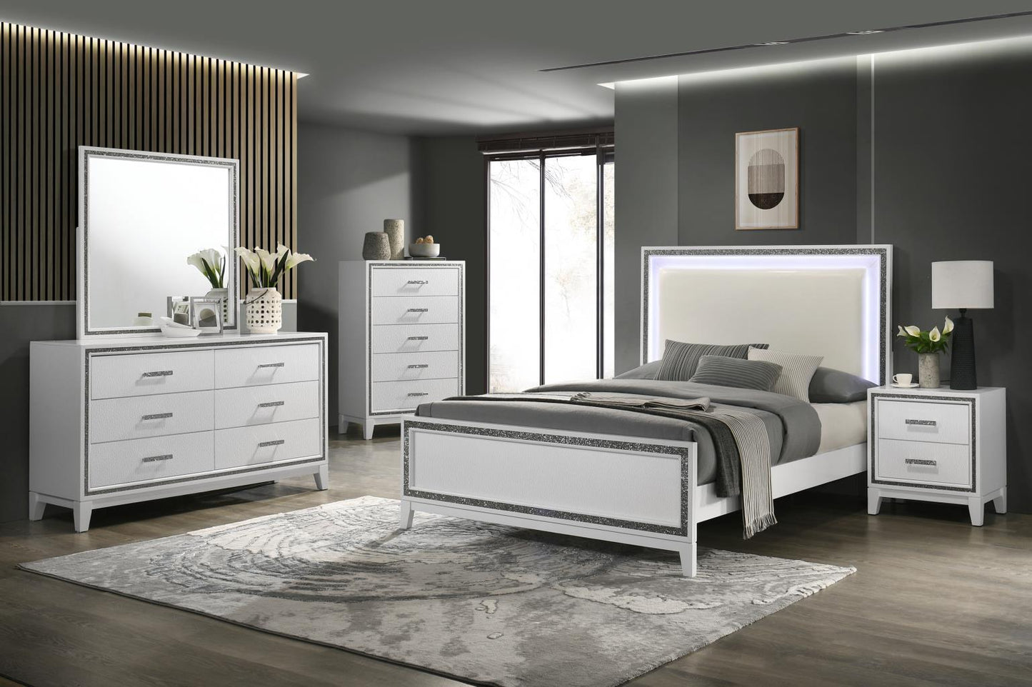 Tala Queen 5 pieces Bedroom Set