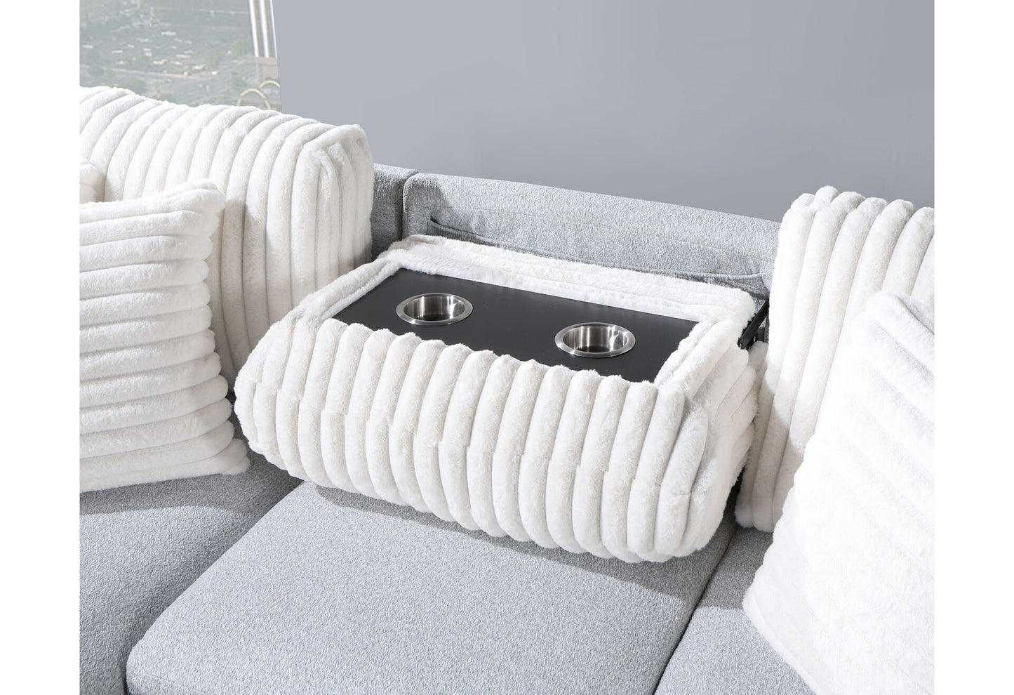 Reversible pull out sofa bed