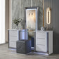 YLIME SMOOTH WHITE-VANITY SET