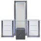 YLIME SMOOTH WHITE-VANITY SET