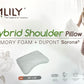 Hybrid Memory Foam Shoulder Pillow
