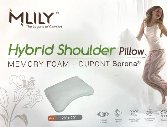Hybrid Memory Foam Shoulder Pillow