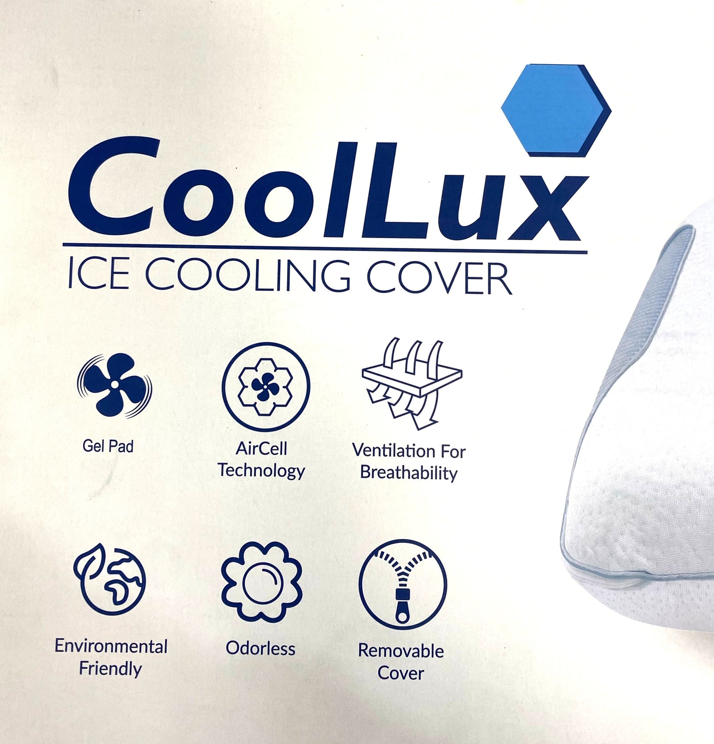 CoolLux Memory Foam Pillow