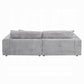 Hilde Sectional Sofa w/4 Pillows